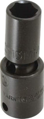 Proto - 3/8" Drive 13mm Deep Universal Impact Socket - 6 Points, 2-19/32" OAL - Eagle Tool & Supply