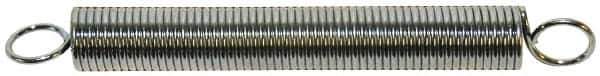 Gardner Spring - 0.312" OD, 2.62 Lb Max Load, 3.12" Max Ext Len, 0.0286" Wire Diam Spring - 1.36 Lb/In Rating - Eagle Tool & Supply