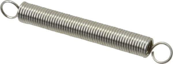Gardner Spring - 0.187" OD, 2.33 Lb Max Load, 2.91" Max Ext Len, 0.023" Wire Diam Spring - 1.56 Lb/In Rating - Eagle Tool & Supply
