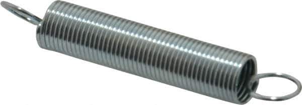 Gardner Spring - 0.312" OD, 2.61 Lb Max Load, 4.49" Max Ext Len, 0.0286" Wire Diam Spring - 0.87 Lb/In Rating - Eagle Tool & Supply