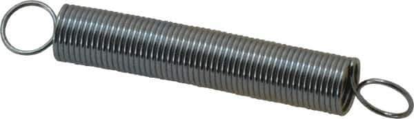 Gardner Spring - 0.312" OD, 2.62 Lb Max Load, 5.16" Max Ext Len, 0.0286" Wire Diam Spring - 0.75 Lb/In Rating - Eagle Tool & Supply