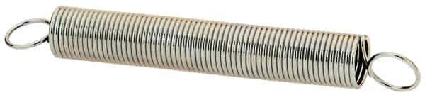 Gardner Spring - 0.312" OD, 2.61 Lb Max Load, 5.92" Max Ext Len, 0.0286" Wire Diam Spring - 0.63 Lb/In Rating - Eagle Tool & Supply