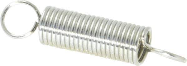 Gardner Spring - 0.312" OD, 4.67 Lb Max Load, 2.45" Max Ext Len, 0.0348" Wire Diam Spring - 3.86 Lb/In Rating - Eagle Tool & Supply