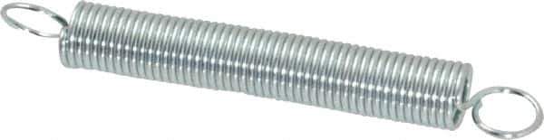 Gardner Spring - 0.312" OD, 4.67 Lb Max Load, 4.53" Max Ext Len, 0.0348" Wire Diam Spring - 1.82 Lb/In Rating - Eagle Tool & Supply