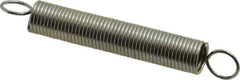 Gardner Spring - 0.437" OD, 8.02 Lb Max Load, 5.88" Max Ext Len, 0.0475" Wire Diam Spring - 2.41 Lb/In Rating - Eagle Tool & Supply