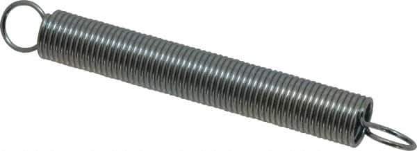 Gardner Spring - 0.437" OD, 8.02 Lb Max Load, 6.85" Max Ext Len, 0.0475" Wire Diam Spring - 2.06 Lb/In Rating - Eagle Tool & Supply