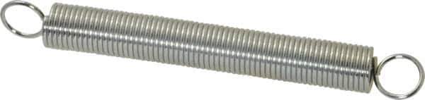 Gardner Spring - 0.437" OD, 8.01 Lb Max Load, 7.41" Max Ext Len, 0.0475" Wire Diam Spring - 1.87 Lb/In Rating - Eagle Tool & Supply