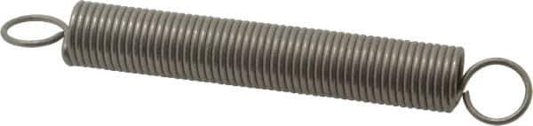 Gardner Spring - 0.437" OD, 8.5 Lb Max Load, 7.1" Max Ext Len, 0.0475" Wire Diam Spring - 1.91 Lb/In Rating - Eagle Tool & Supply
