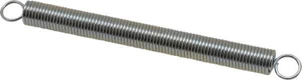 Gardner Spring - 0.33" OD, 7.16 Lb Max Load, 6.66" Max Ext Len, 0.041" Wire Diam Spring - 2.08 Lb/In Rating - Eagle Tool & Supply