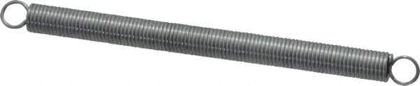 Gardner Spring - 0.43" OD, 11.99 Lb Max Load, 9.12" Max Ext Len, 0.054" Wire Diam Spring - 2.5 Lb/In Rating - Eagle Tool & Supply