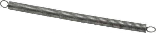 Gardner Spring - 0.33" OD, 7.16 Lb Max Load, 10.37" Max Ext Len, 0.041" Wire Diam Spring - 1.26 Lb/In Rating - Eagle Tool & Supply