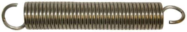 Gardner Spring - 0.64" OD, 26.38 Lb Max Load, 13.72" Max Ext Len, 0.08" Wire Diam Spring - 3.51 Lb/In Rating - Eagle Tool & Supply