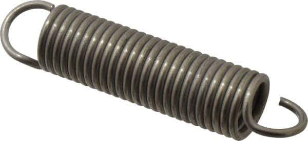 Gardner Spring - 0.84" OD, 43.65 Lb Max Load, 6.01" Max Ext Len, 0.1055" Wire Diam Spring - 15.95 Lb/In Rating - Eagle Tool & Supply