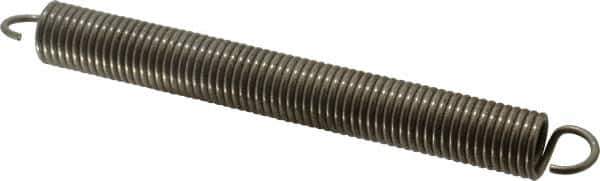 Gardner Spring - 0.84" OD, 43.71 Lb Max Load, 13.05" Max Ext Len, 0.1055" Wire Diam Spring - 6.36 Lb/In Rating - Eagle Tool & Supply