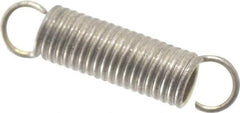 Gardner Spring - 3/32" OD, 1 Lb Max Load, 0.66" Max Ext Len, 0.012" Wire Diam Spring - 3.2 Lb/In Rating, 3/8" Free Length - Eagle Tool & Supply