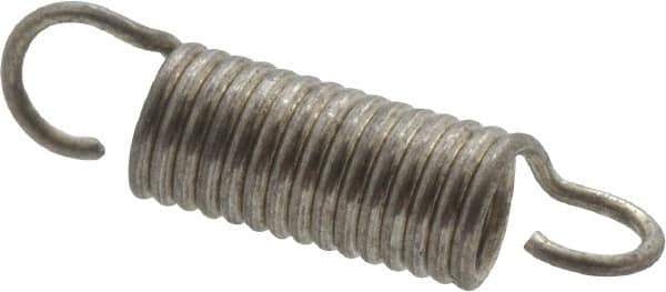 Gardner Spring - 3/32" OD, 1.5 Lb Max Load, 0.56" Max Ext Len, 0.014" Wire Diam Spring - 7.1 Lb/In Rating, 3/8" Free Length - Eagle Tool & Supply