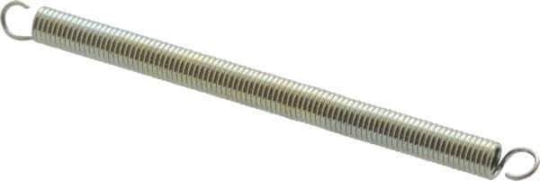 Gardner Spring - 1/8" OD, 1.6 Lb Max Load, 3" Max Ext Len, 0.018" Wire Diam Spring - 1.3 Lb/In Rating, 2" Free Length - Eagle Tool & Supply