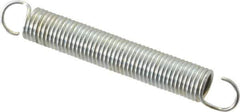 Gardner Spring - 3/16" OD, 2.5 Lb Max Load, 2-3/4" Max Ext Len, 0.022" Wire Diam Spring - 1.6 Lb/In Rating, 1-3/8" Free Length - Eagle Tool & Supply