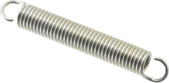 Gardner Spring - 1/4" OD, 8.5 Lb Max Load, 2.69" Max Ext Len, 0.037" Wire Diam Spring - 8 Lb/In Rating, 1-3/4" Free Length - Eagle Tool & Supply