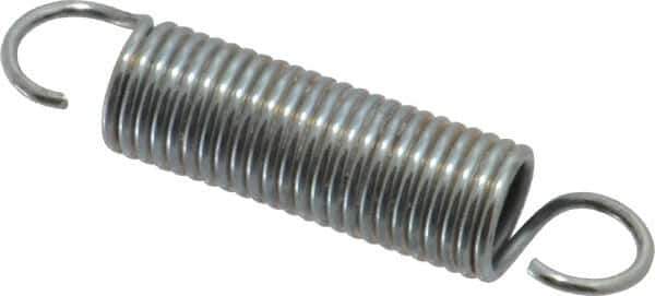 Gardner Spring - 3/8" OD, 10 Lb Max Load, 2.92" Max Ext Len, 0.045" Wire Diam Spring - 7.5 Lb/In Rating, 1-3/4" Free Length - Eagle Tool & Supply