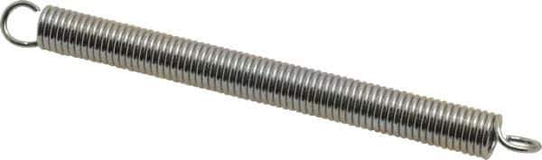 Gardner Spring - 3/8" OD, 17.5 Lb Max Load, 7.13" Max Ext Len, 0.055" Wire Diam Spring - 5.9 Lb/In Rating, 4-1/2" Free Length - Eagle Tool & Supply