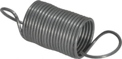 Gardner Spring - 1/2" OD, 4.3 Lb Max Load, 3.79" Max Ext Len, 0.037" Wire Diam Spring - 1.7 Lb/In Rating, 1-1/2" Free Length - Eagle Tool & Supply