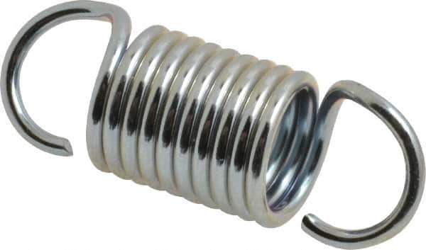 Gardner Spring - 1/2" OD, 19 Lb Max Load, 1.92" Max Ext Len, 0.063" Wire Diam Spring - 31.4 Lb/In Rating, 1-3/8" Free Length - Eagle Tool & Supply