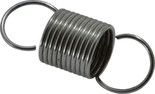 Gardner Spring - 3/4" OD, 12.8 Lb Max Load, 3.76" Max Ext Len, 0.063" Wire Diam Spring - 6.6 Lb/In Rating, 2" Free Length - Eagle Tool & Supply