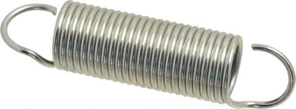 Gardner Spring - 3/4" OD, 20.7 Lb Max Load, 5.79" Max Ext Len, 0.075" Wire Diam Spring - 6.7 Lb/In Rating, 3" Free Length - Eagle Tool & Supply