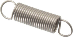 Gardner Spring - 3/32" OD, 0.52 Lb Max Load, 0.83" Max Ext Len, 0.01" Wire Diam Spring - 1.04 Lb/In Rating, 3/8" Free Length - Eagle Tool & Supply