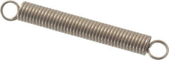 Gardner Spring - 1/8" OD, 1.39 Lb Max Load, 1.43" Max Ext Len, 0.018" Wire Diam Spring - 2.52 Lb/In Rating, 1" Free Length - Eagle Tool & Supply