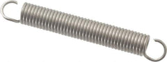 Gardner Spring - 3/16" OD, 3.74 Lb Max Load, 2.31" Max Ext Len, 0.026" Wire Diam Spring - 3.48 Lb/In Rating, 1-3/8" Free Length - Eagle Tool & Supply