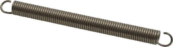 Gardner Spring - 3/8" OD, 15.22 Lb Max Load, 7.08" Max Ext Len, 0.055" Wire Diam Spring - 5.13 Lb/In Rating, 4-1/2" Free Length - Eagle Tool & Supply