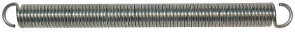 Gardner Spring - 3/4" OD, 19.11 Lb Max Load, 11.2" Max Ext Len, 0.1055" Wire Diam Spring - 7.55 Lb/In Rating - Eagle Tool & Supply