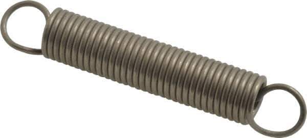 Gardner Spring - 1/2" OD, 5.1" Max Ext Len, 0.063" Wire Diam Spring - 7.0389 Lb/In Rating, 1.4773 Lb Init Tension - Eagle Tool & Supply