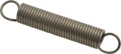 Gardner Spring - 1/2" OD, 5.1" Max Ext Len, 0.063" Wire Diam Spring - 7.0389 Lb/In Rating, 1.4773 Lb Init Tension - Eagle Tool & Supply