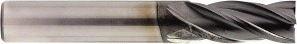OSG - 3/32", 3/8" LOC, 1/8" Shank Diam, 1-3/4" OAL, 4 Flute, Solid Carbide Square End Mill - Single End, Diamond Finish, Spiral Flute, 30° Helix, Centercutting, Right Hand Cut, Right Hand Flute, Series 7040 - Eagle Tool & Supply
