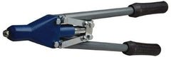 RivetKing - Straight Head Hand Riveter - 1/8 to 3/16" Rivet Capacity, 17-1/2" OAL - Eagle Tool & Supply