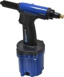 RivetKing - Up to 3/16" Capacity, Air Riveting Hammer - 5/8" Long Stroke, 1/4" Inlet - Eagle Tool & Supply