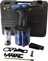 RivetKing - Up to 3/16" Capacity, Air Riveting Hammer - 5/8" Long Stroke, 1/4" Inlet - Eagle Tool & Supply