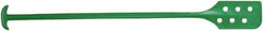 Remco - Green Polypropylene Mixing Paddle with Holes - 52" Overall Length - Eagle Tool & Supply