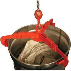 Wesco Industrial Products - 1,000 Lb Load Capacity, 30 & 55 Gal Drum Lifter - 29-1/2" Wide x 5-1/2" High, Steel Wheels - Eagle Tool & Supply