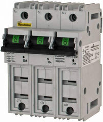 Cooper Bussmann - 3 Phase, 600VAC, 3 Pole, Open Fused Cam & Disconnect Switch - 3 Wires - Eagle Tool & Supply