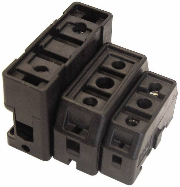 Cooper Bussmann - 1 Pole, 600 VAC/VDC, 30 Amp, DIN Rail Mount Fuse Holder - Compatible with CF, J Class, 0.76 Inch Wide Fuse - Eagle Tool & Supply