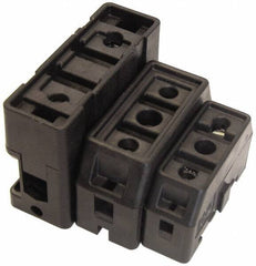 Cooper Bussmann - 1 Pole, 600 VAC/VDC, 60 Amp, DIN Rail Mount Fuse Holder - Compatible with CF, J Class, 1.03 Inch Wide Fuse - Eagle Tool & Supply