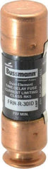 Cooper Bussmann - 125 VDC, 250 VAC, 30 Amp, Time Delay General Purpose Fuse - Fuse Holder Mount, 50.8mm OAL, 20 at DC, 200 (RMS) kA Rating, 14.3mm Diam - Eagle Tool & Supply