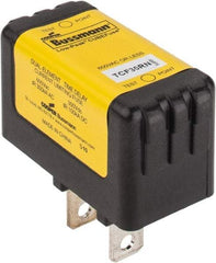 Cooper Bussmann - 300 VDC, 600 VAC, 35 Amp, Time Delay Finger Safe Fuse - Plug-in Mount, 54.1mm OAL, 100 at DC, 200 (CSA RMS), 300 (UL RMS) kA Rating - Eagle Tool & Supply