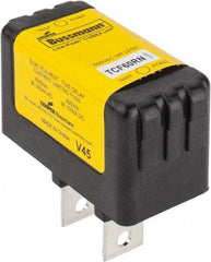 Cooper Bussmann - 300 VDC, 600 VAC, 60 Amp, Time Delay General Purpose Fuse - Plug-in Mount, 76.45mm OAL, 100 at DC, 200 (CSA RMS), 300 (UL RMS) kA Rating - Eagle Tool & Supply