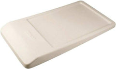 Remco - 56" Long x 32" Wide x 4.3" High White Lid - For Use with Remco - Angle Dump Tub - Eagle Tool & Supply