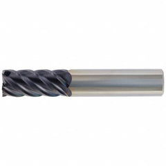 Kennametal - 1/2" Diam, 2" Length of Cut, 1/2" Shank Diam, 4" OAL, 4 Flute Solid Carbide Square End Mill - Eagle Tool & Supply